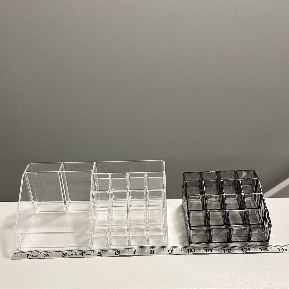 Acrylic Makeup Organizers